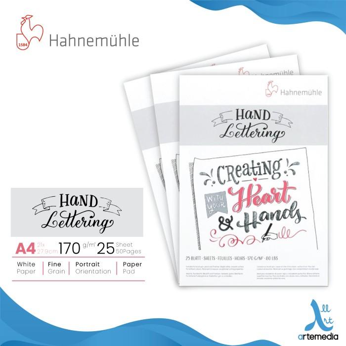 

Kertas Gambar Hahnemuhle Hand Lettering A4 Pad Best Seller