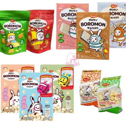 ៚ XC 6486 12+ MONDE BOROMON - BOROMON COOKIES - WAFER - POTATO BORO Free Ongkir/ ♟