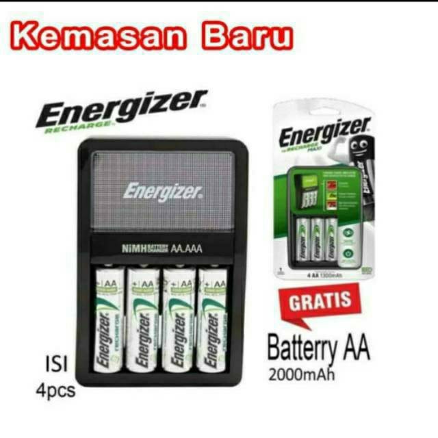 Baterai Aa Rechargeable Energizer Maxi