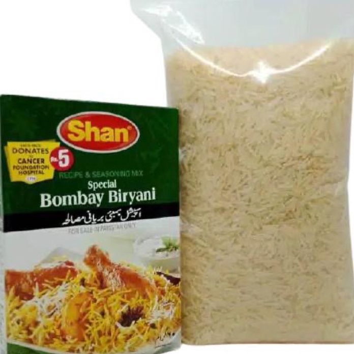 

DZRP4238 Terbaru Paket Beras Basmati 1 kg & Bumbu Shan Briyani