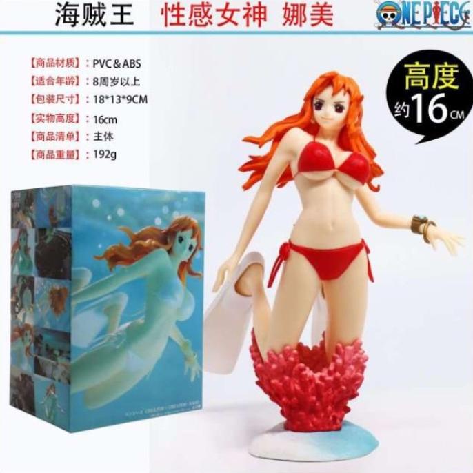FIGURE ONE PIECE NAMI SEXy Red Bikini SUIT KWS