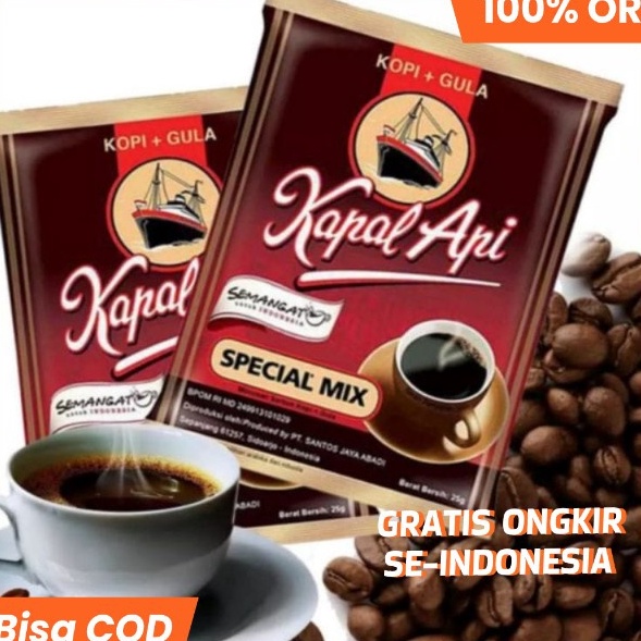 

RMVF0697 8.8 KAPAL API SPECIAL MIX 25 GRAM 10 SACHET