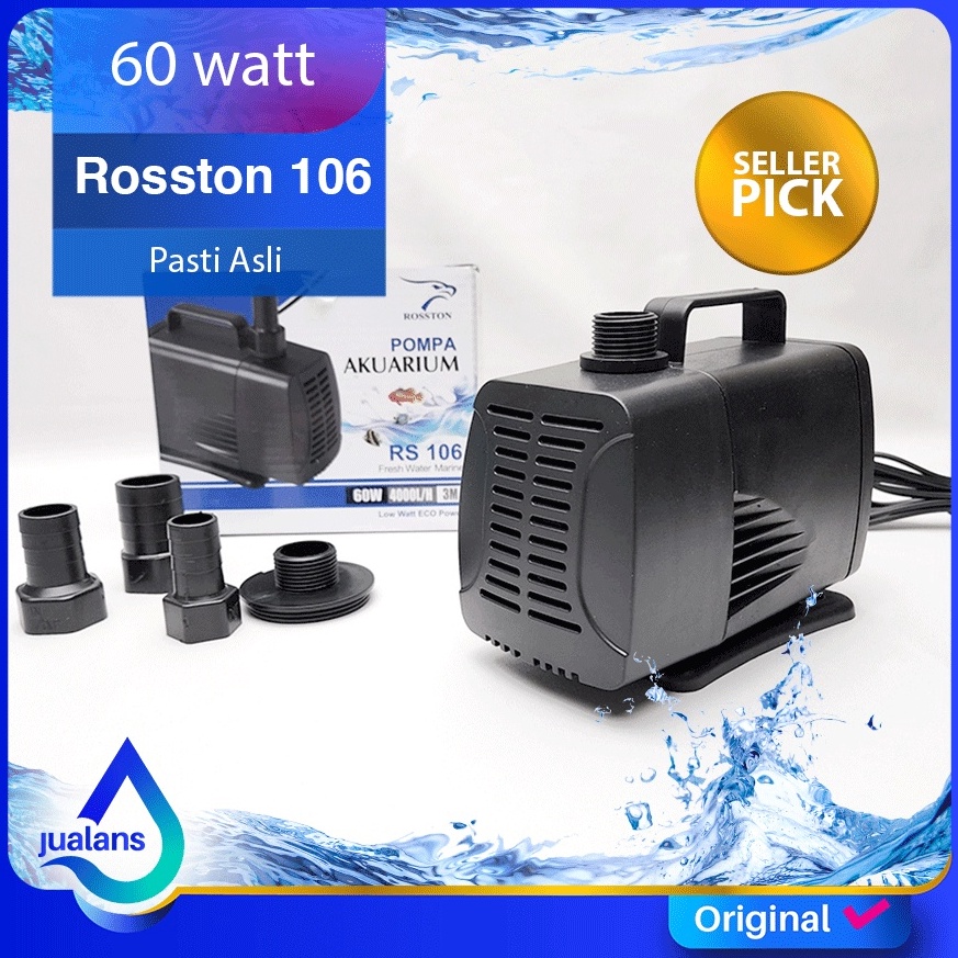 Harga Bersahabat.. ROSSTON RS 106 Pompa Air Celup Aquarium Power Head Rosston RS 106 Low Watt
