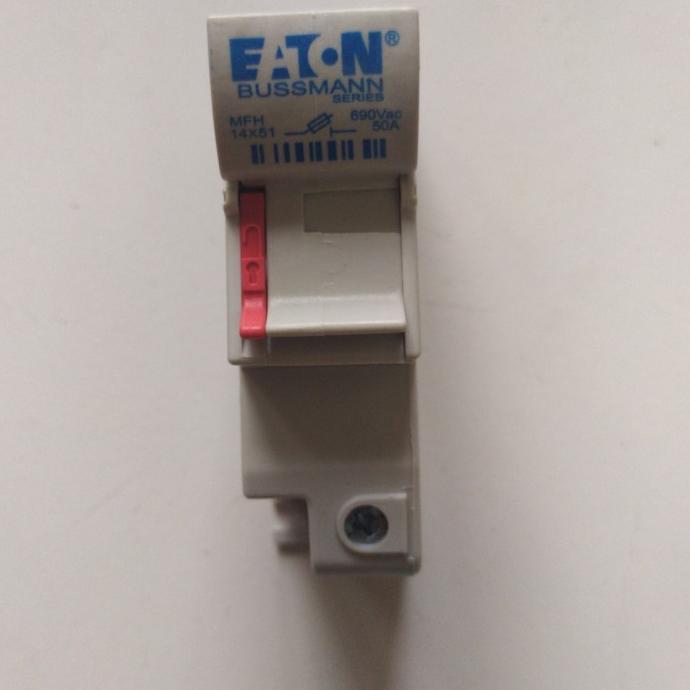 Fuse Holder CH141-DU untuk Fuse 14x51 690V Eaton Bussmann