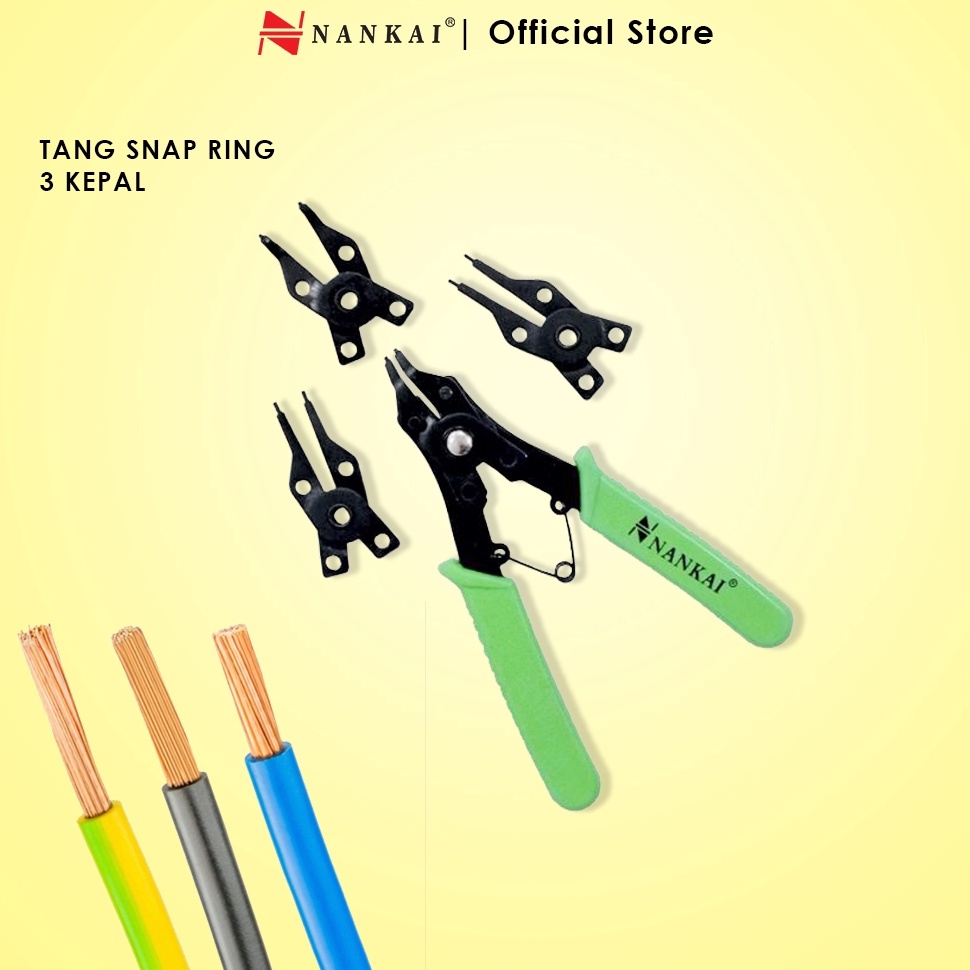BEST SELLER. Tang Snap Ring 3 Kepala Nankai