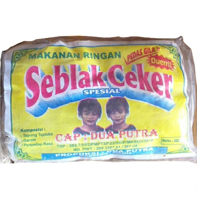 

SEBLAK CEKER PEDAS 1 PACK ISI 20 PCS