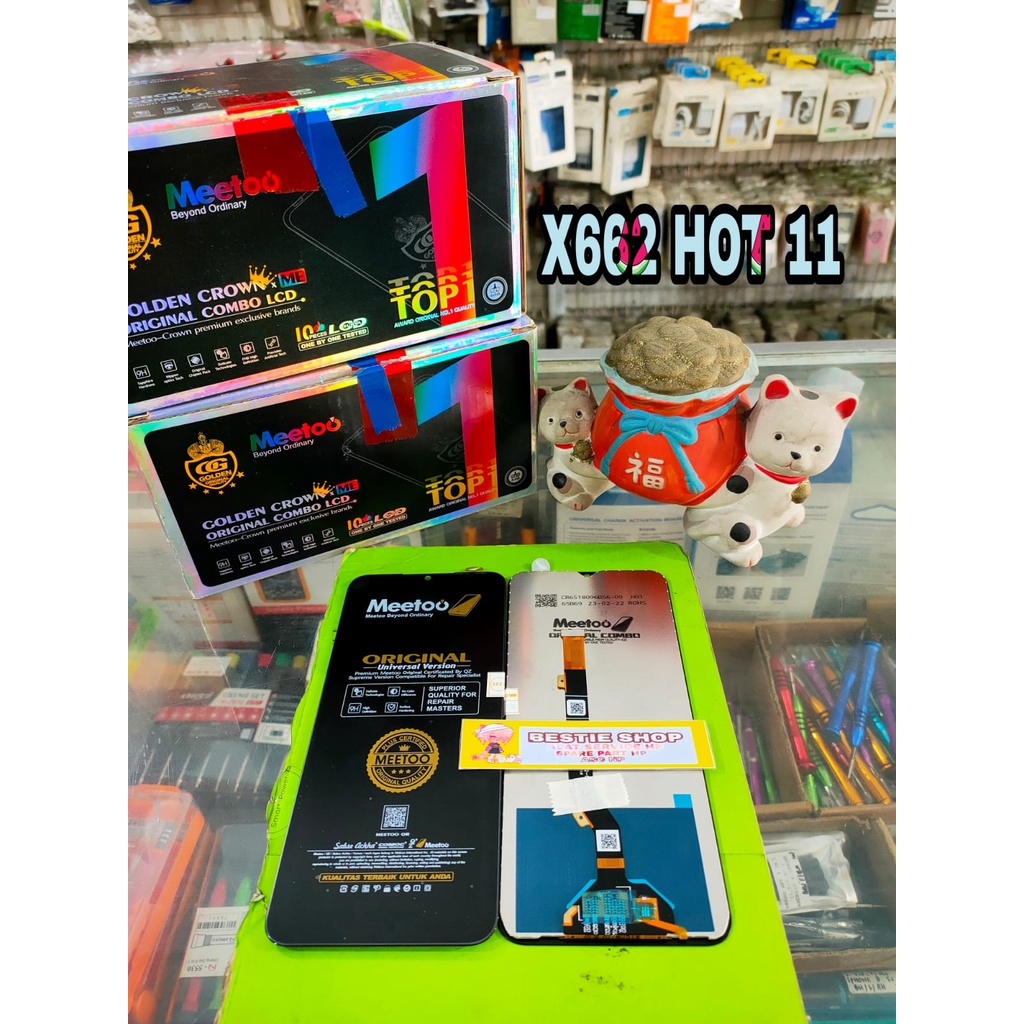 LCD TS INFINIX X662 HOT 11 LCD TOUCHSREEN INFINIX HOT 11 X662 METTO