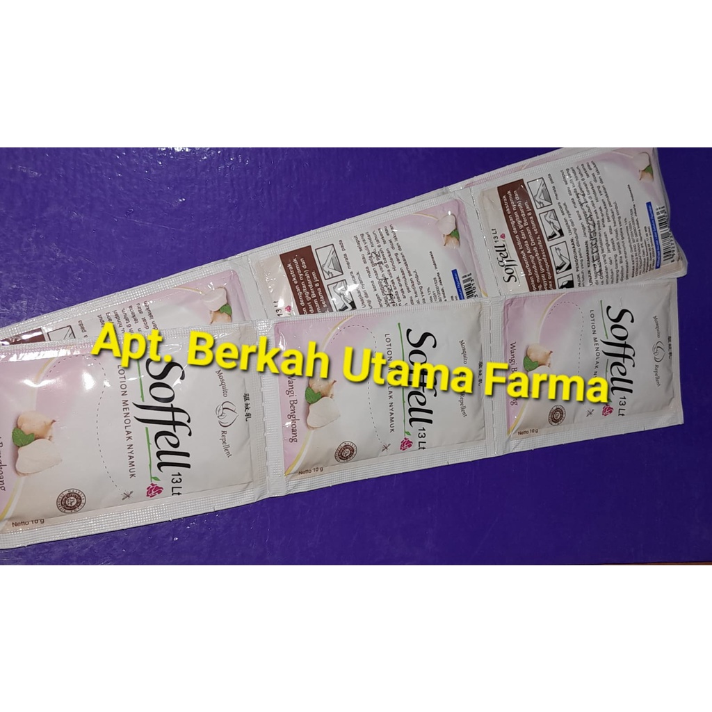 SOFFELL LOTION SACHET