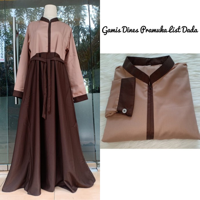 Gamis Pramuka. Gamis Seragam Guru Sekolah. Seragam Pramuka.