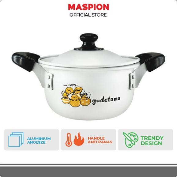 

Maspion Panci Maxi 18 Cm Gudetama - Aluminium