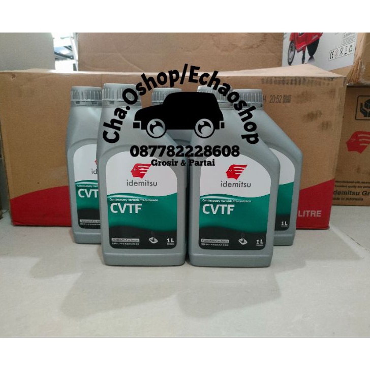 ☘zsc【 OLI Mobil Transmisi Metic IDEMITSU CVTF 1 LITER Oli Idemitsu ❀