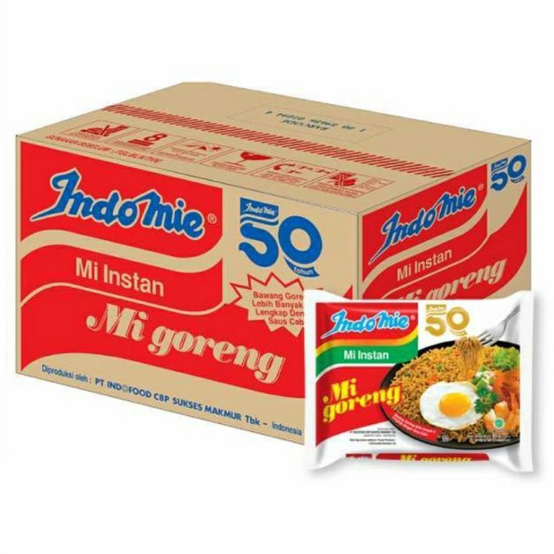 

♗ CD 61085 INDOMIE GORENG INSTAN 1 DUS HOT ❁