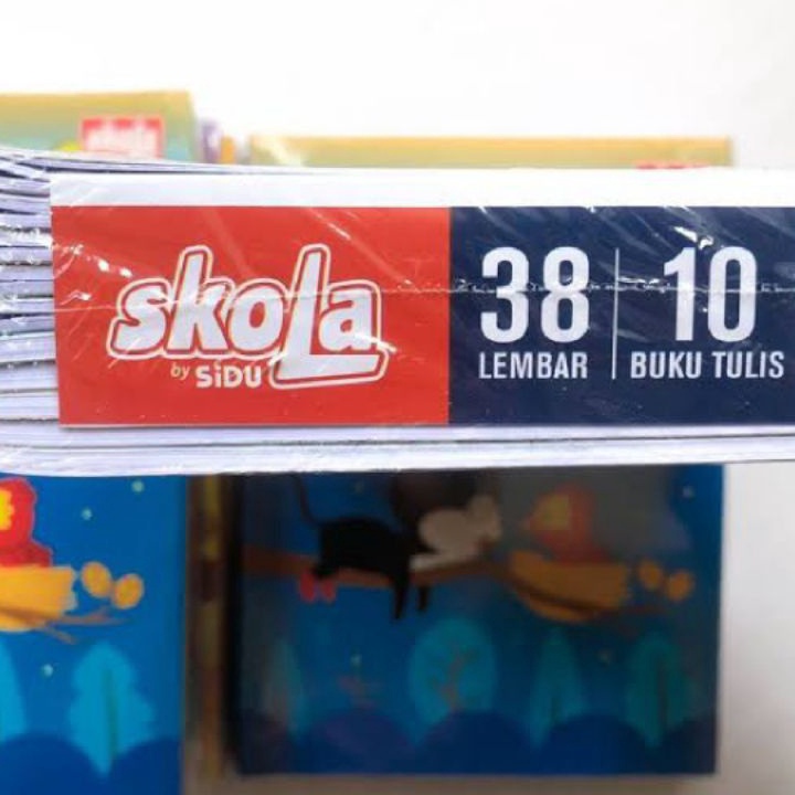 

ぽ LXX 5313 BUKU TULIS SKOLA BY SIDU ISI 38 LEMBAR STAR ╚