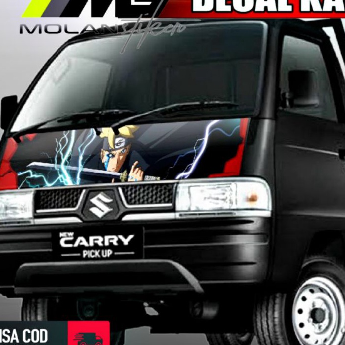 Paling Laris,, Decal Sticker Striping Variasi Kap/Kabin Suzuki Carry Futura & Mitsubishi Colt T120SS