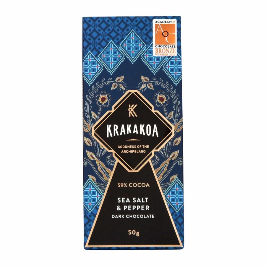 

Krakakoa Sea Salt Pepper Choco 50gr