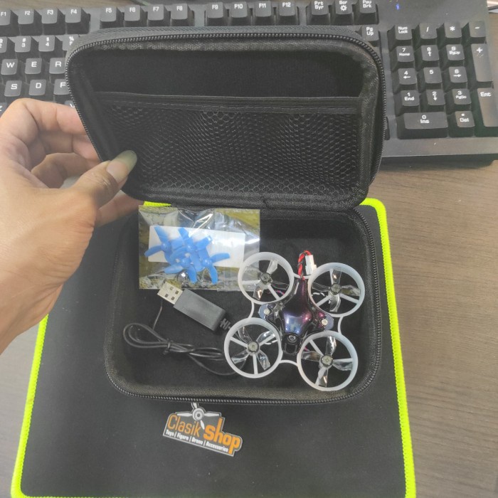 ACRO FPV EACHINE E011 HIJAU, TELEMETRI, SUPORT REMOTE MULTIPROTOL ORIGINAL