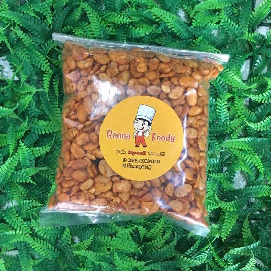 

KACANG KORO PEDAS ISI 500 GRAM | Banna Foody | Snack Viral