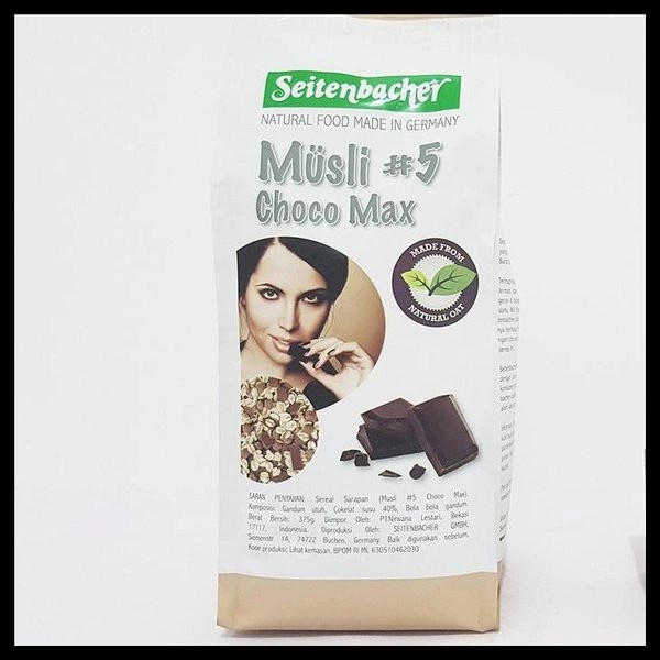 

Seitenbacher #5 Choco Max Muesli 375gr