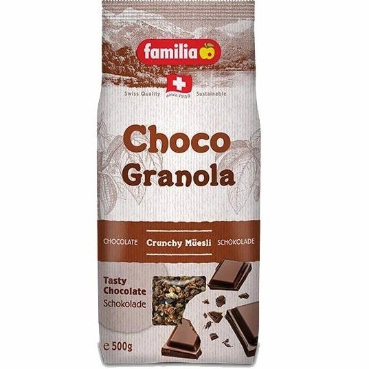 

Familia Choco Granola Crunchy Muesli 500gr