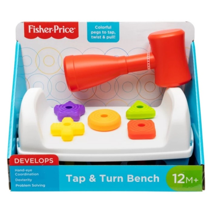 Fisher Price Tap & Turn Bench (Gjw05)