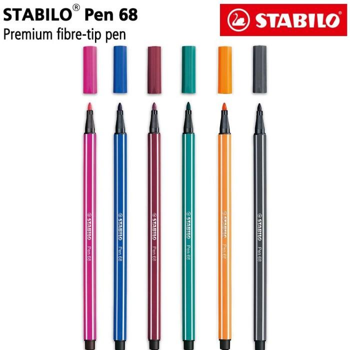 

STABILO SET 6 - PEN 68 BOHEMIAN THEME / HIGHLIGHTER MARKER AND PEN /