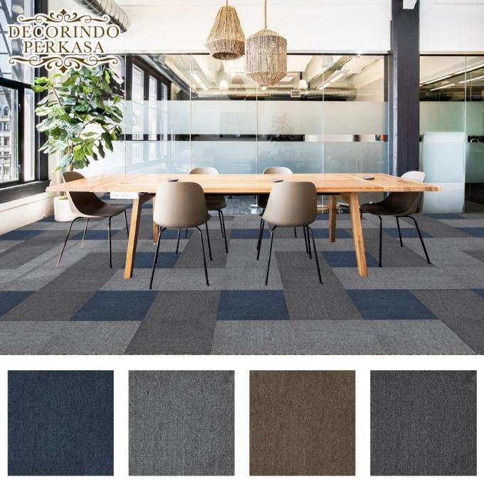 Karpet Tile Kantor Harga Per Box Bravo Polos 7 mm isi 20 pcs