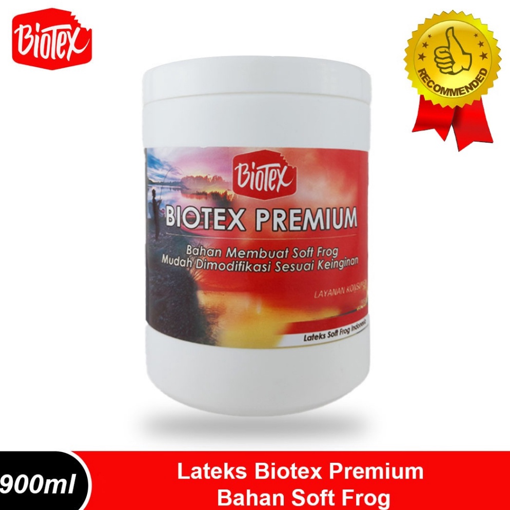 TERMURAH. Biotex Premium Bahan Bikin Soft Frog Kemasan 900 ml