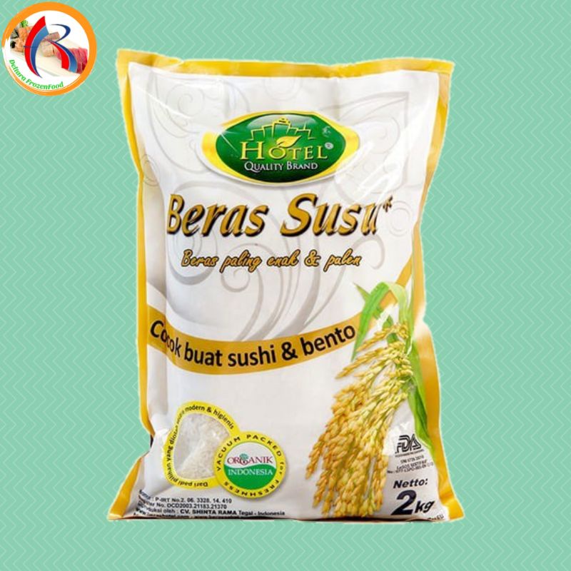 

Beras Susu 2Kg HALAL || Cocok untuk SUSHI & BENTO || Bieras MPASI