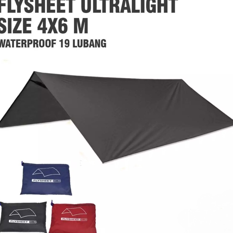 Baru Flysheet 3x4 - Flysheet 4x6 - Flysheet 3x3 - Flysheet Waterproof z Kualitas Premium Laris.
