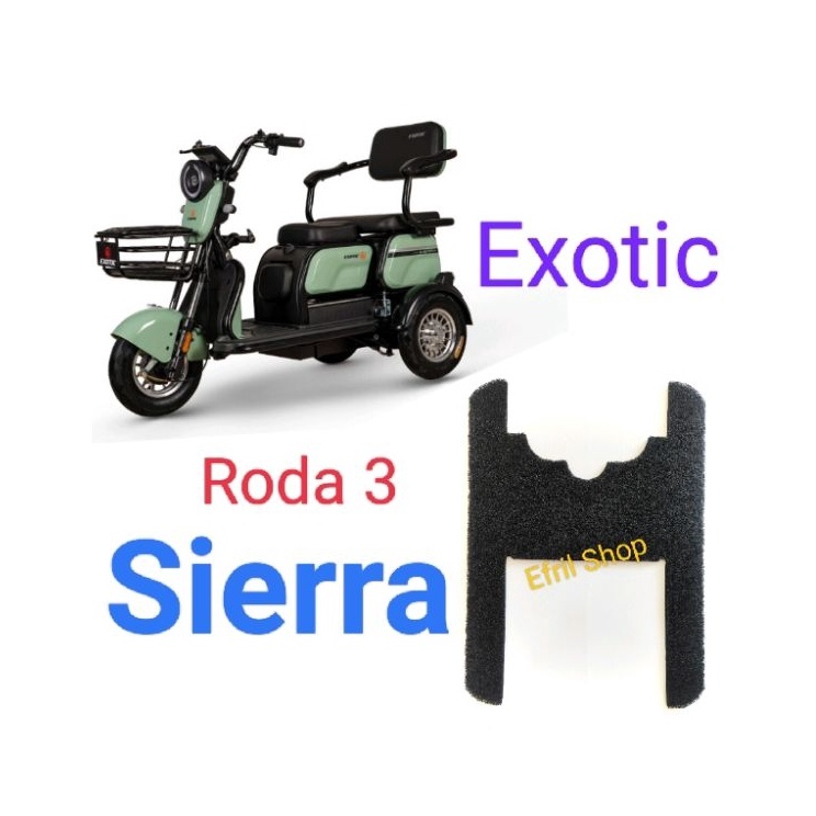 Harga Murah VPA ⭐⭐⭐⭐⭐ Alas kaki Karpet sepeda motor listrik roda 3 Exotic Sierra roda 3 ❋ M ✿