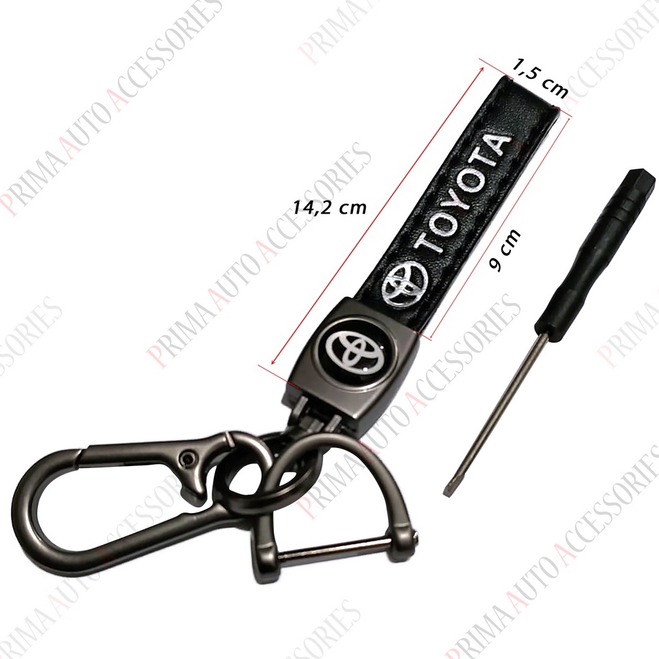 Ready Stock HcS Gantungan Tali Kunci Mobil ✧ W ♚