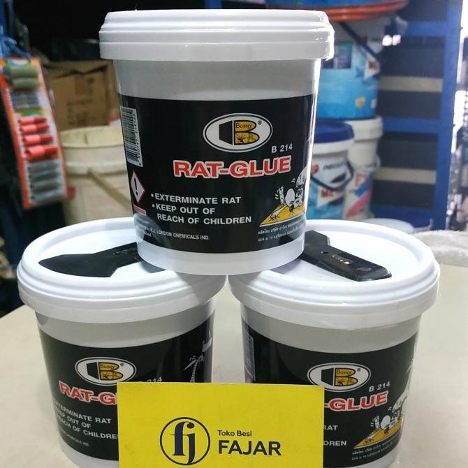 Produk Terbaik] perangkap lem tikus rat glue ampuh bosny thailand 400 gr bukan racun