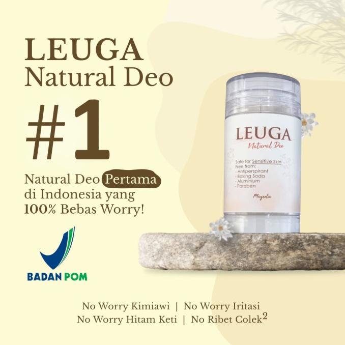 Leuga Natural Deodorant for Sensitive Skin - by Hegar Natural