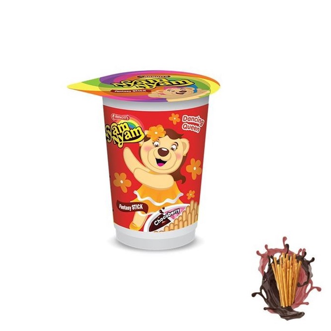 

Nyam Nyam Stick Choco Berry 25 gram