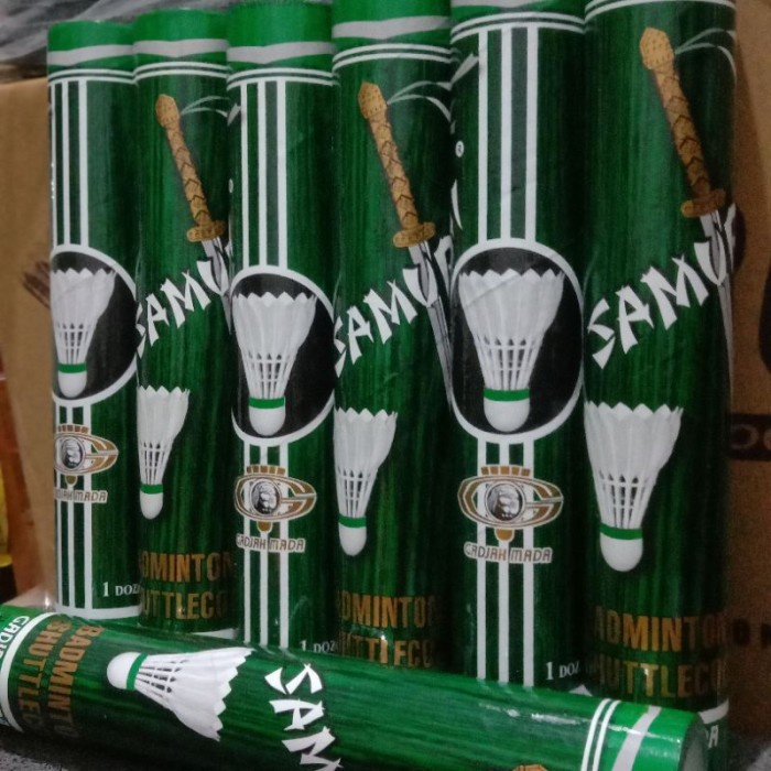 Shuttlekock Badminton Samurai Hijau Kok Bulutangkis Samurai Hijau
