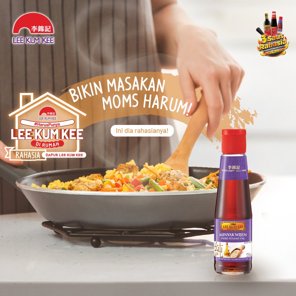 

Lee Kum Kee LKK Pure Sesame Oil nyak Wijen 115 ml / 115ml
