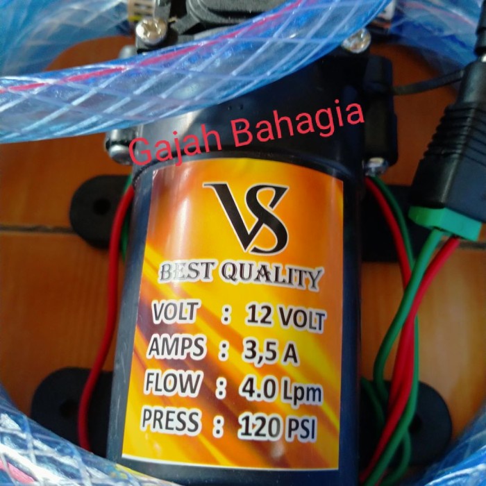 ALAT STEAM CUCI AC MOTOR MOBIL POMPA DC MINI PAKET SET PLASTIK CUCI AC