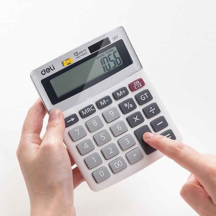 

DELI - E1217 / KALKULATOR RETRO 12 DIGIT / PERALATAN KANTOR MURAH