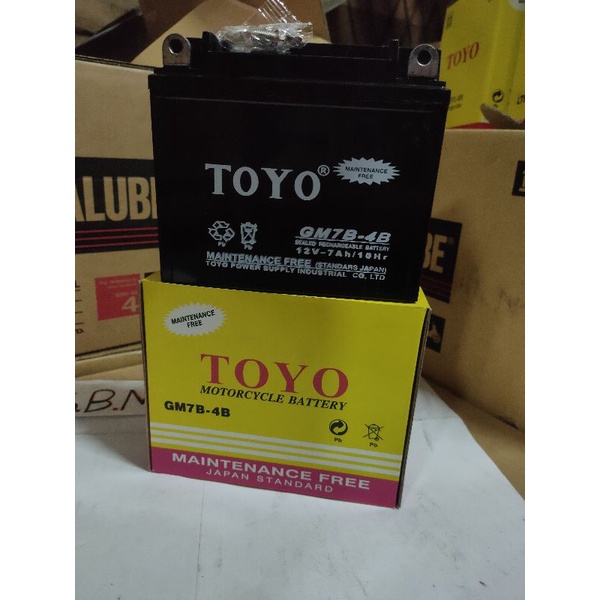 GM7B-4B MEREK TOYO AKI KERING UNTUK MOTOR TIGER ,NOUVO, SCORPIO