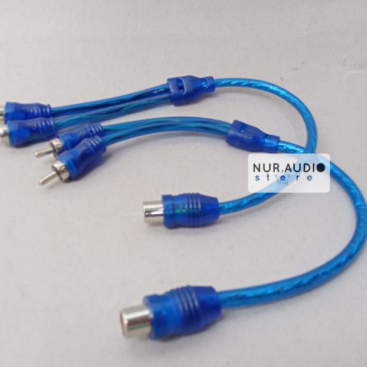 ` Q Kabel RCA Cabang Audio Mobil RCA Cabang Amplifier Power Dijual ¯