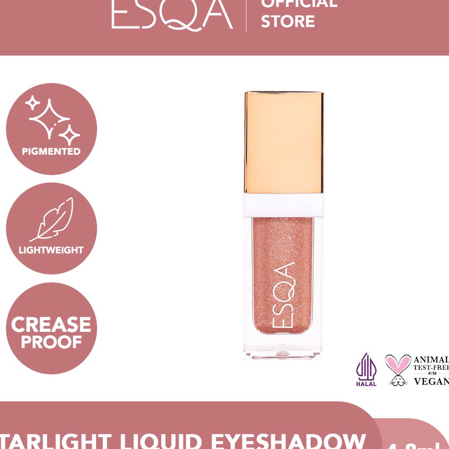 ➞✸✿ ESQA Starlight Liquid Eyeshadow - Saturn Bayar Di Tempat