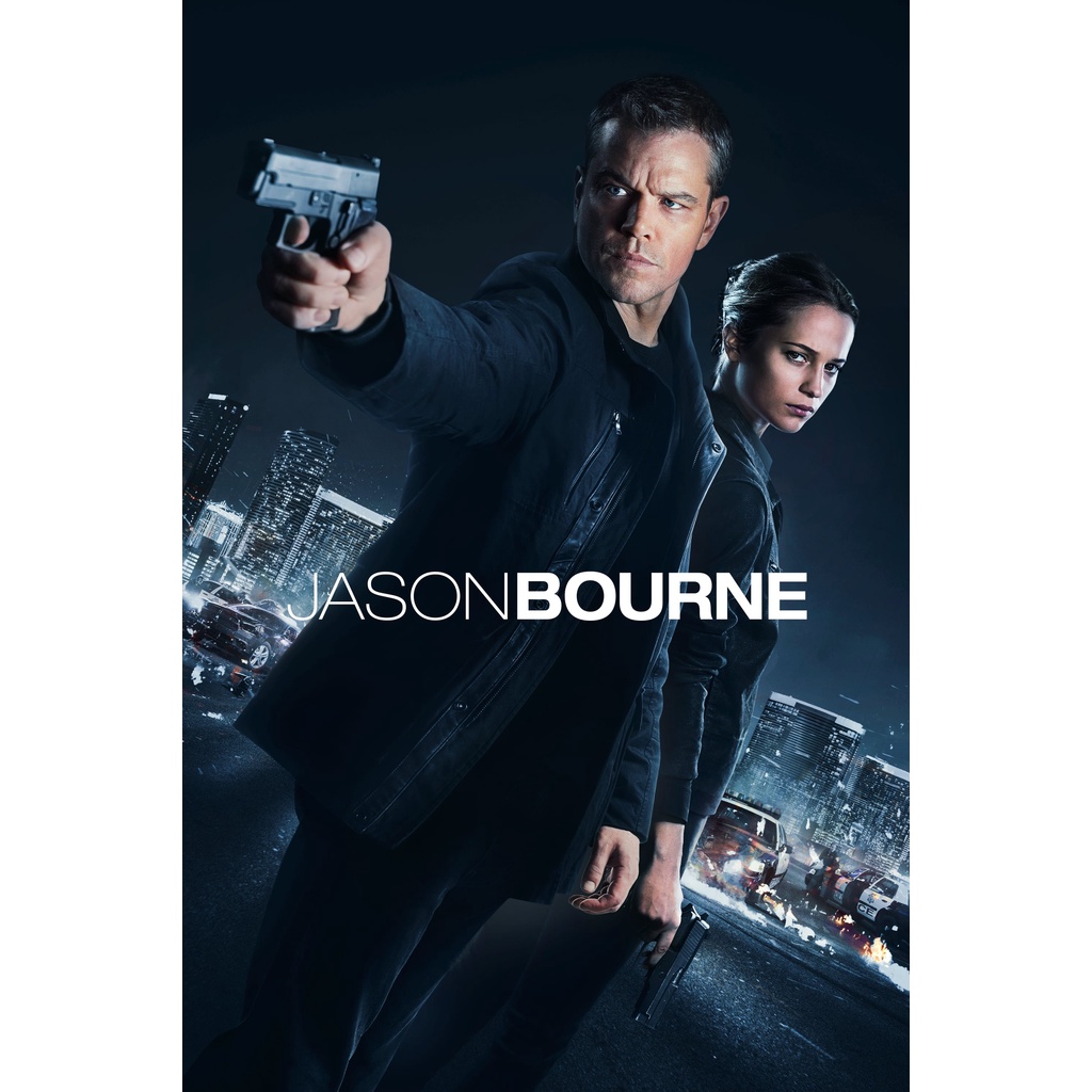 DVD Kaset Jason Bourne (2016)