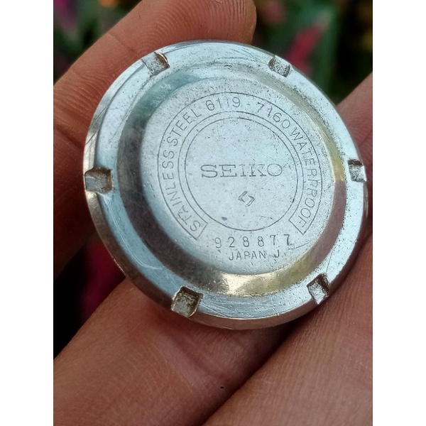 Part jam tangan Case SEIKO japan 6119-7160 Waterproof
