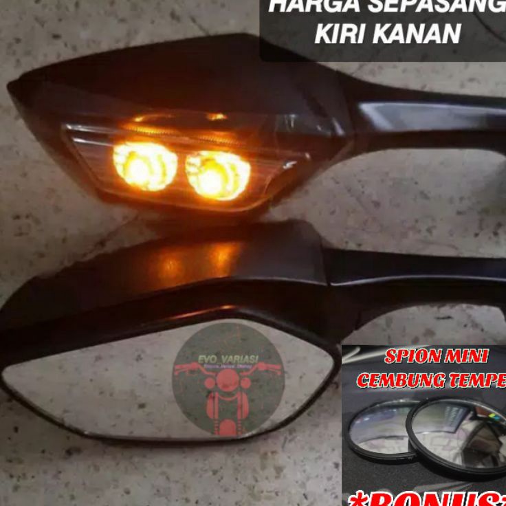 ｀GCI SPION SEN NINJA zx10 ZX 10 R ZX10R KACA SPION MOGE  ZX 10R R25 R15 CBR250RR ZX636 R6 N250FI f K