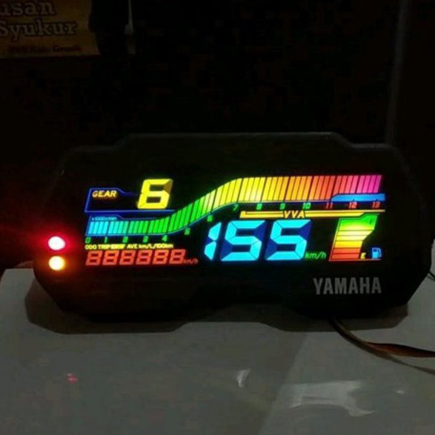 ➙ Stiker Sticker Lcd Spidometer Speedometer Yamaha R15 V3 VVA/ VIXION R VVA ✷ ¢