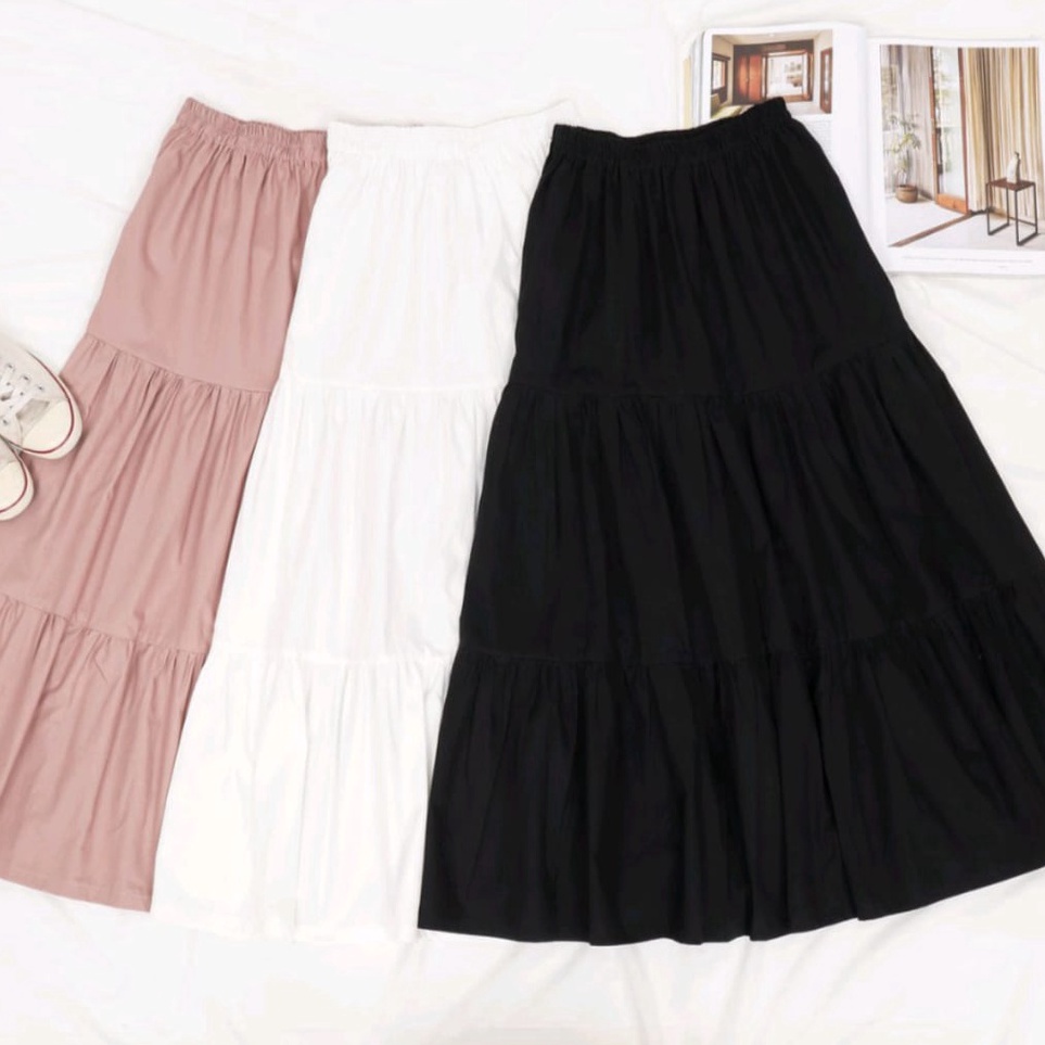 Paling Popular rok panjang/Rok untuk anak untuk usia3-16 tahun/rok terbaru rok musli terlaris untuk 