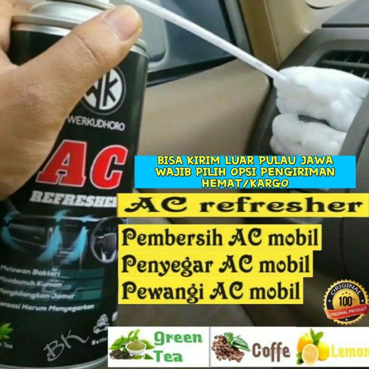 ➮ Pembersih Ac mobil wk / ac refresher mobil / cleaner ac / penghilang bau apek ✧ G ♣