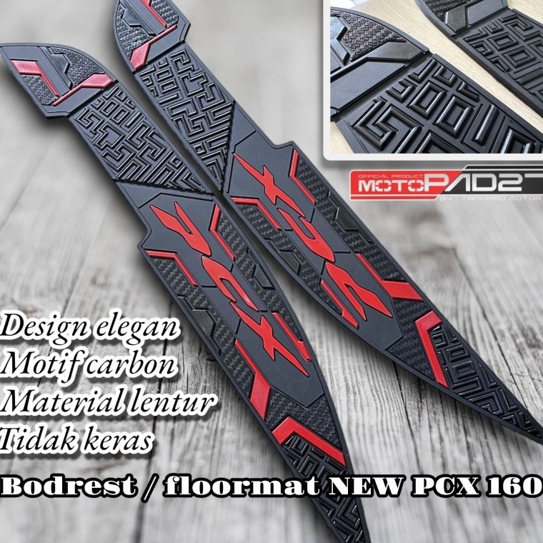HOT SALE Karpet Motor Pcx 160 2021-2023 Bordes pijakan kaki Pcx 160 2021-2023 Alas kaki Pcx 160