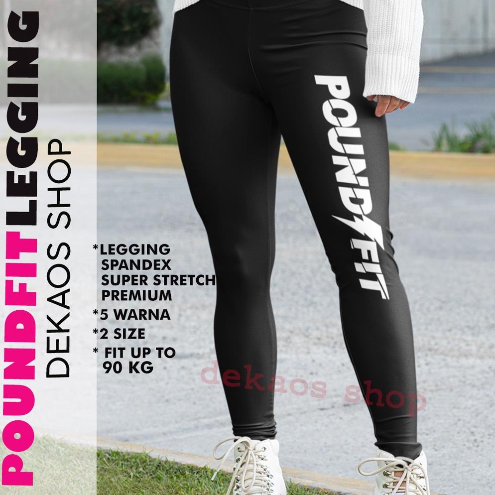 Terlaris Leging Poundfit / Leging Senam Wanita / Celana Senam Wanita / Legging Senam Zumba Aerobic /