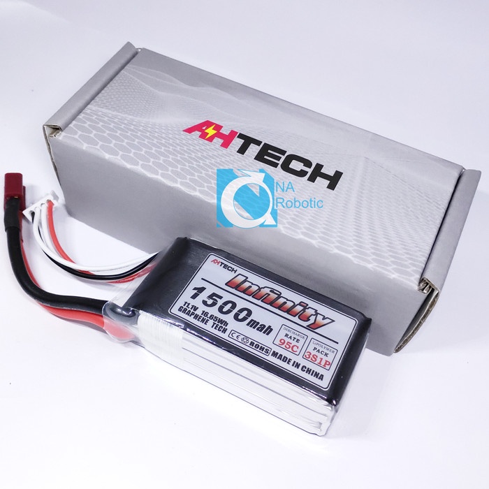 Baterai Lipo Infinity 1500Mah 3S 85C Tplug 11.1V